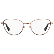 Love Moschino Gold Metal Glasses (Frames)