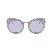 Salvatore Ferragamo Purple Metal Sunglasses