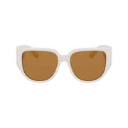 Ferragamo White Bio Injected Sunglasses