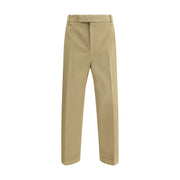 Thom Browne Beige Cotton Casual Pants