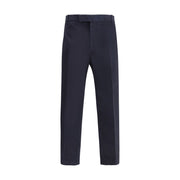 Thom Browne Blue Cotton Casual Pants