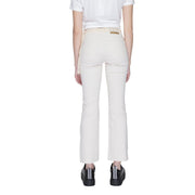 Vero Moda Beige Cotton Bootcut Jeans