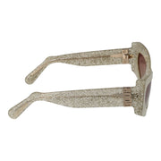 GCDS Silver Acetate Sunglasses