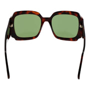 GCDS Brown Plastic Sunglasses