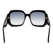 GCDS Black Acetate Sunglasses