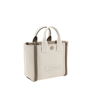 Chloé Beige Cotton Handbag
