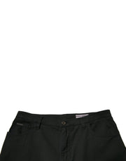 Dolce & Gabbana Black Logo Cotton Stretch Skinny Denim Jeans