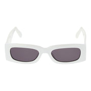 GCDS White Plastic Sunglasses