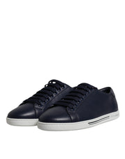 Dolce & Gabbana Blue Low Top Men Saint Tropez Sneakers Shoes
