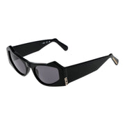 GCDS Black Acetate Sunglasses