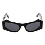 GCDS Black Acetate Sunglasses