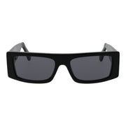 GCDS Black Plastic Sunglasses