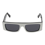 GCDS White Plastic Sunglasses