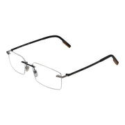Ermenegildo Zegna Gray Metal Glasses (Frames)