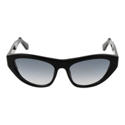 GCDS Black Acetate Sunglasses
