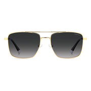 Polaroid Gold Metal Sunglasses