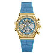 Guess Blue Synthetic Sport Watch