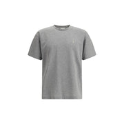 Saint Laurent Grey Cotton Oversized T-shirt