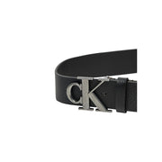 Calvin Klein Jeans Black Leather Regular Belt