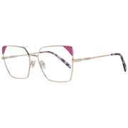 Emilio Pucci Rose Gold Metal & Plastic Glasses (Frames)