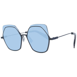 Yohji Yamamoto Gray Metal & Plastic Sunglasses