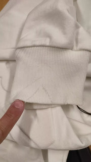 Dolce & Gabbana White Cotton Women Sweatpants Trouser Pants