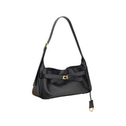 Balenciaga Black Calf Leather Bos Taurus Shoulder Bag