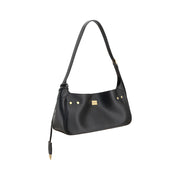 Balenciaga Black Calf Leather Bos Taurus Shoulder Bag
