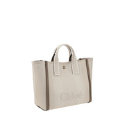 Chloé Beige Cotton Handbag
