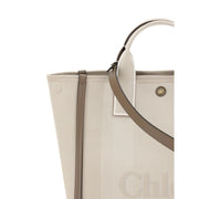Chloé Beige Cotton Handbag