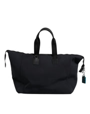 Dolce & Gabbana Black Canvas DG Logo Print Shopping Hand Tote Bag