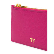 Tom Ford Fuchsia Leather Cardholder