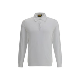 Svevo White Cotton Polo Shirt