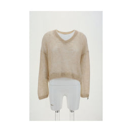 Brunello Cucinelli Beige Mohair Sweatshirt