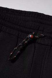 Dolce & Gabbana Black Logo Patch CottonJogger Sweatpants Pants