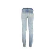 Jacob Cohen Blue Cotton Skinny Pants