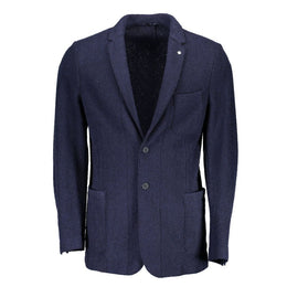 Gant Blue Wool Blazer