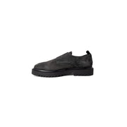 Antony Morato Black Leather Flat Boots