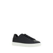 Versace Black Rubber Low Top Sneakers