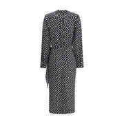 Crida Milano Black Silk Cocktail Dress