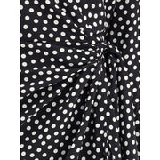 Crida Milano Black Silk Cocktail Dress