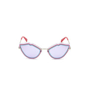 Emilio Pucci Gray Metal Sunglasses