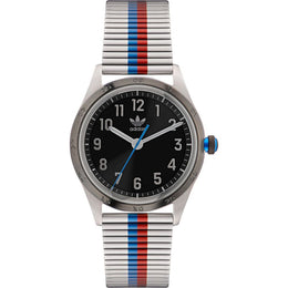 Adidas Gray Stainless Steel Dress Watch