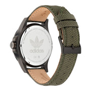 Adidas Green Fabric Dress Watch