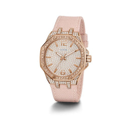 Guess Multicolor Leather Dress Watch