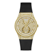 Guess Black Synthetic Dress Watch