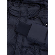 Add Blue Polyamide Jackets And Coat