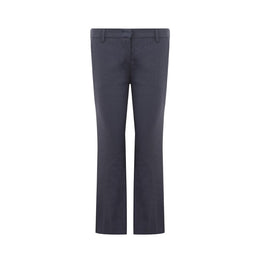 Lardini Blue Linen Casual Pants