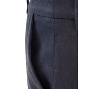 Lardini Blue Linen Casual Pants