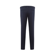 Lardini Blue Wool Dress Pants